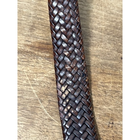 Vintage Perry Ellis Leather LONG 4.5ft-ish Belt Wraparound Boho Southwest Ranch - Picture 6 of 6